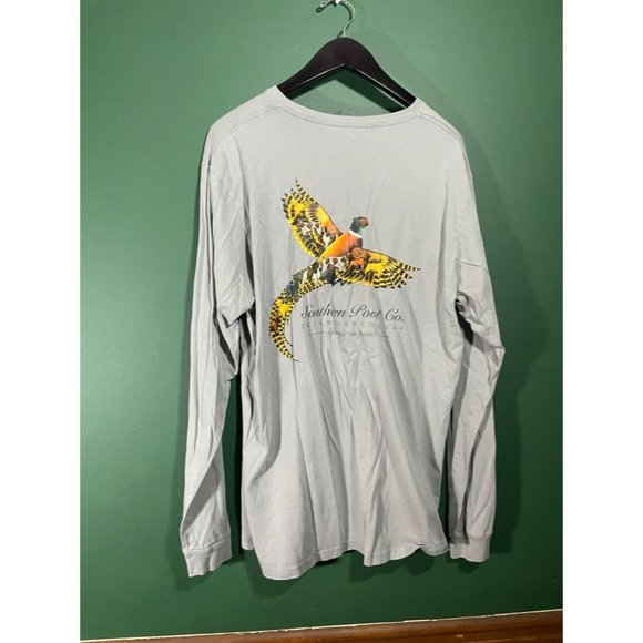 Southern Paint Company - Men's Grey Duck Long Sleeve T-Shirt - Size XL - Picture 5 of 5